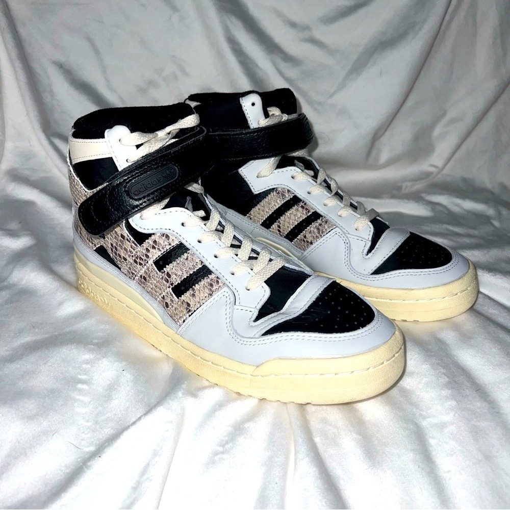 Adidas Women's Forum 84 High Gray Python - Size 8… - image 3
